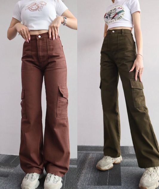 Parachute Pants High Waisted Wide Leg Casual Drawstring Sweatpants