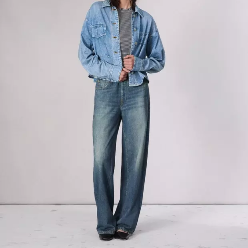 Vintage Mid Rise Women's Jeans