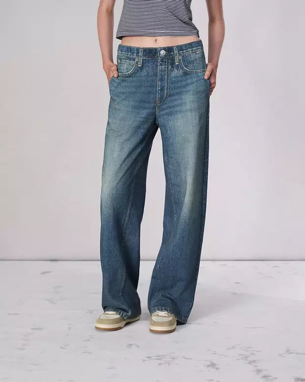 Vintage Mid Rise Women's Jeans