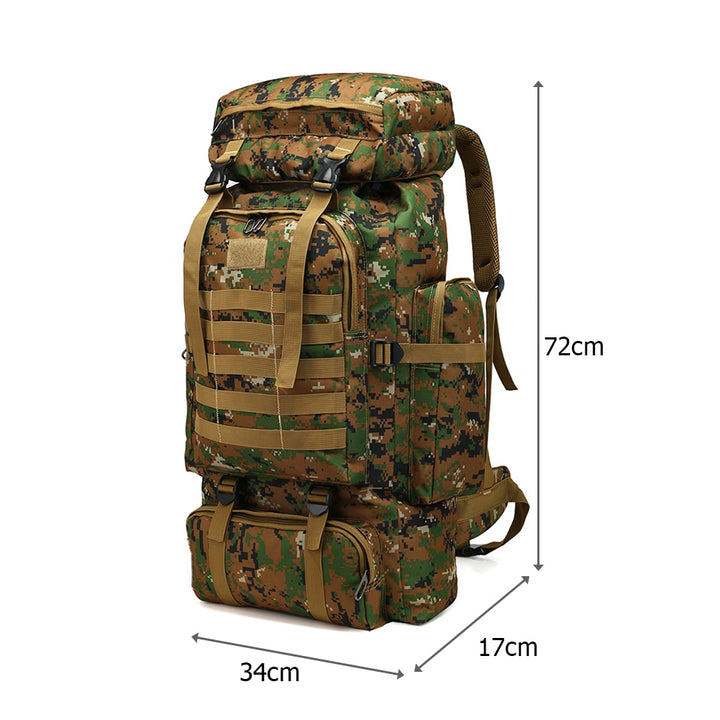 🔥🔥🔥80L TACTICAL BACKPACK