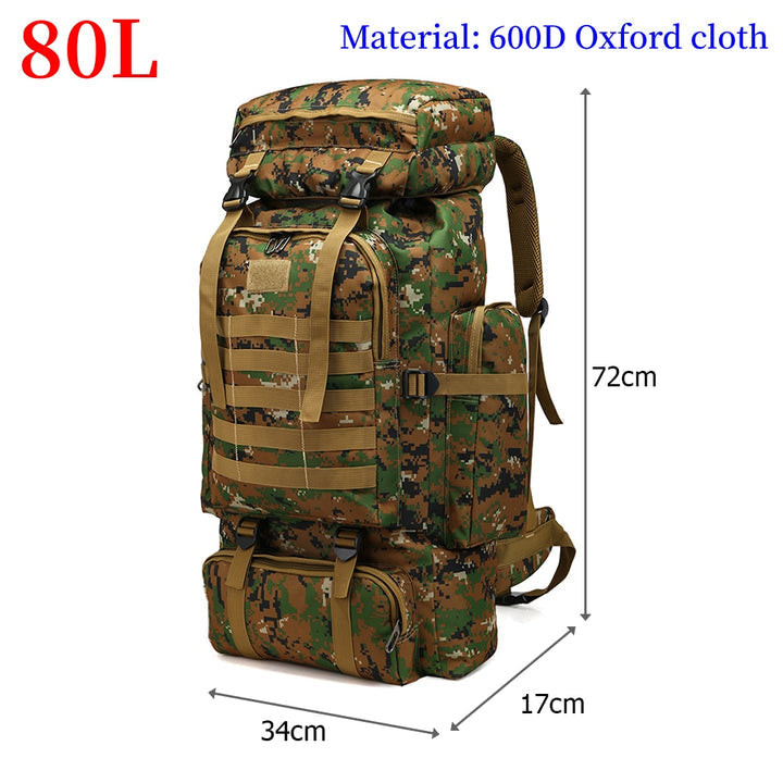 🔥🔥🔥80L TACTICAL BACKPACK