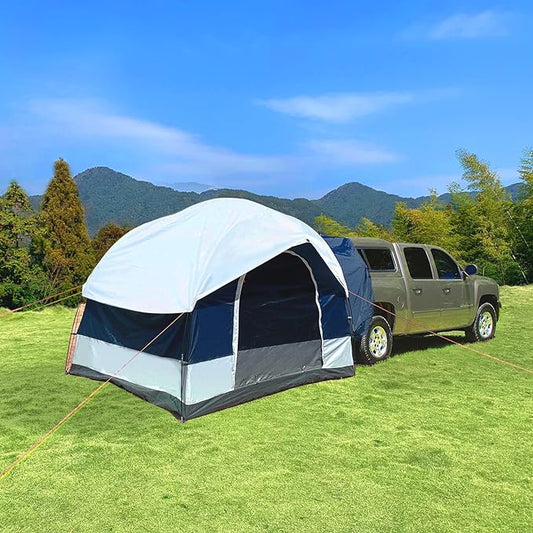 Outdoor Camping Hiking Tents Car Trail Rear Trunk Tent 4 Person Sun Sunshade Waterproof Tent Road Trip For Vehicle Awning