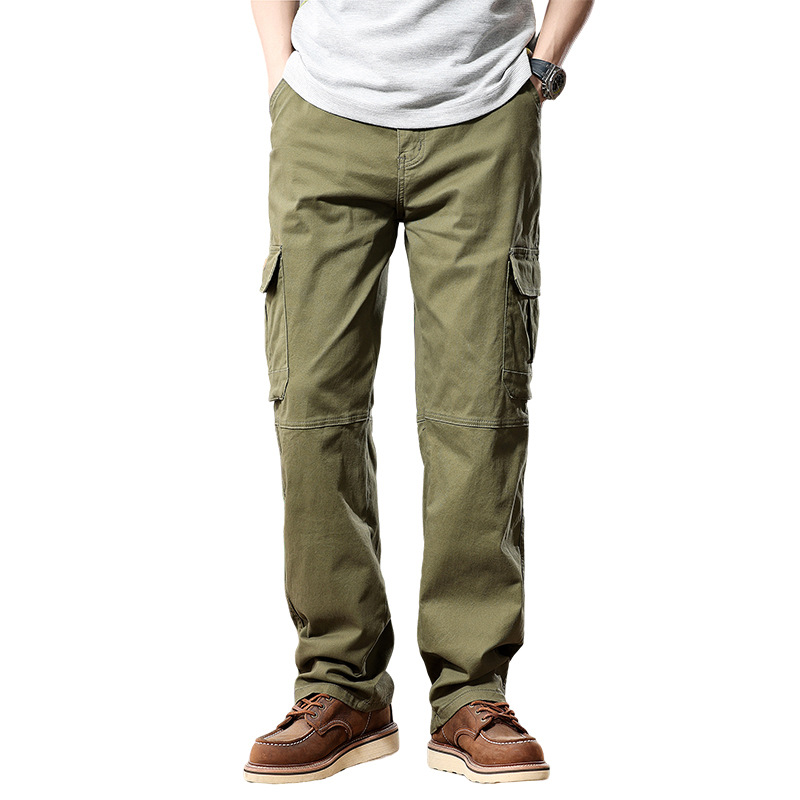 Spring and Autumn Loose Straight Trousers