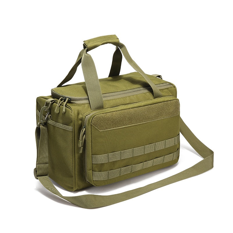 Outdoor pistol bag waterproof handbag sports shoulder multifunctional camouflage storage bag