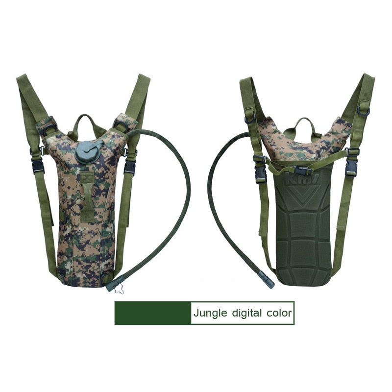 3L Water Bag Sport Riding Tactical Camel Bag Backpack Hydration Military Camouflage Pouch Rucksack Camping Pack Bicycle Bag